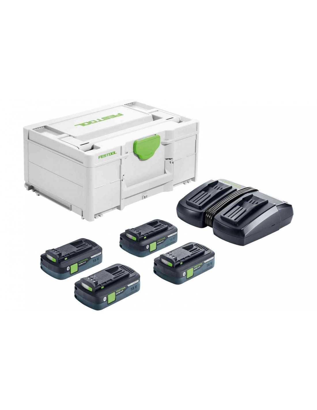 Festool Kit Energy SYS 18V 4x4,0/TCL 6 DUO